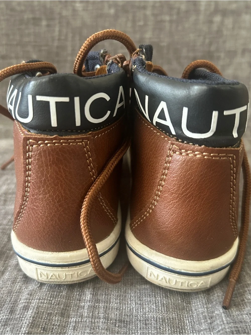 Nautica toddler zip up boots